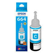 Tinta EPSON T664 Cyan